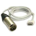Hawk-Woods LA-40 (LA40) Mac XLR4 (M) Power Cable (1m) for MacBook Pro Hawk-Woods LA-40 (LA40) Mac XLR4 (M) Power Cable (1m) for MacBook Pro